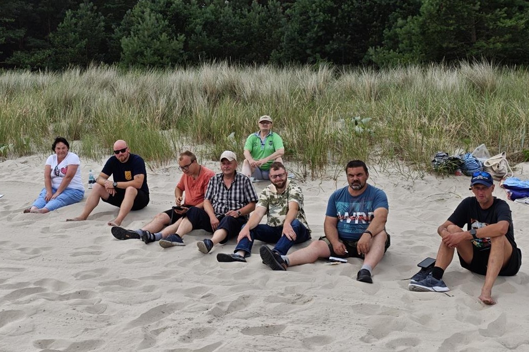 Wochenendausflug der Landschaftspflege der Roda-Werkstatt nach Usedom